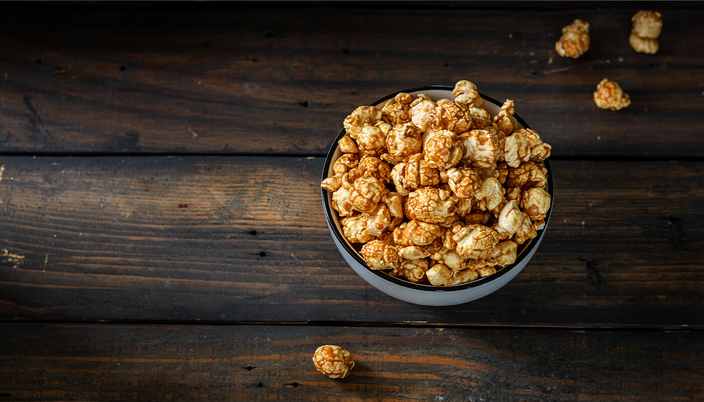 Voyager caramel corn